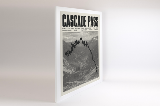 Cascade Pass Poster | North Cascades National Park Prints