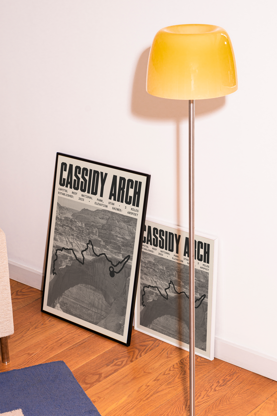 Cassidy Arch Trail Poster | Capitol Reef National Park Prints