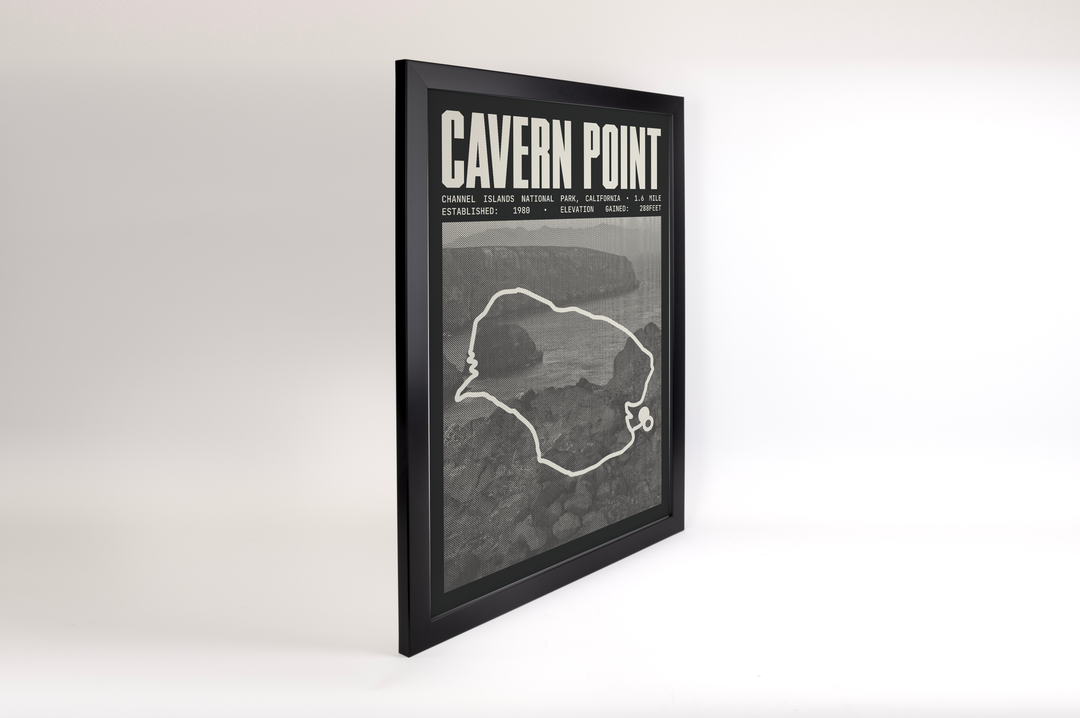 Cavern Point Loop Poster |Channel Islands National Park Prints