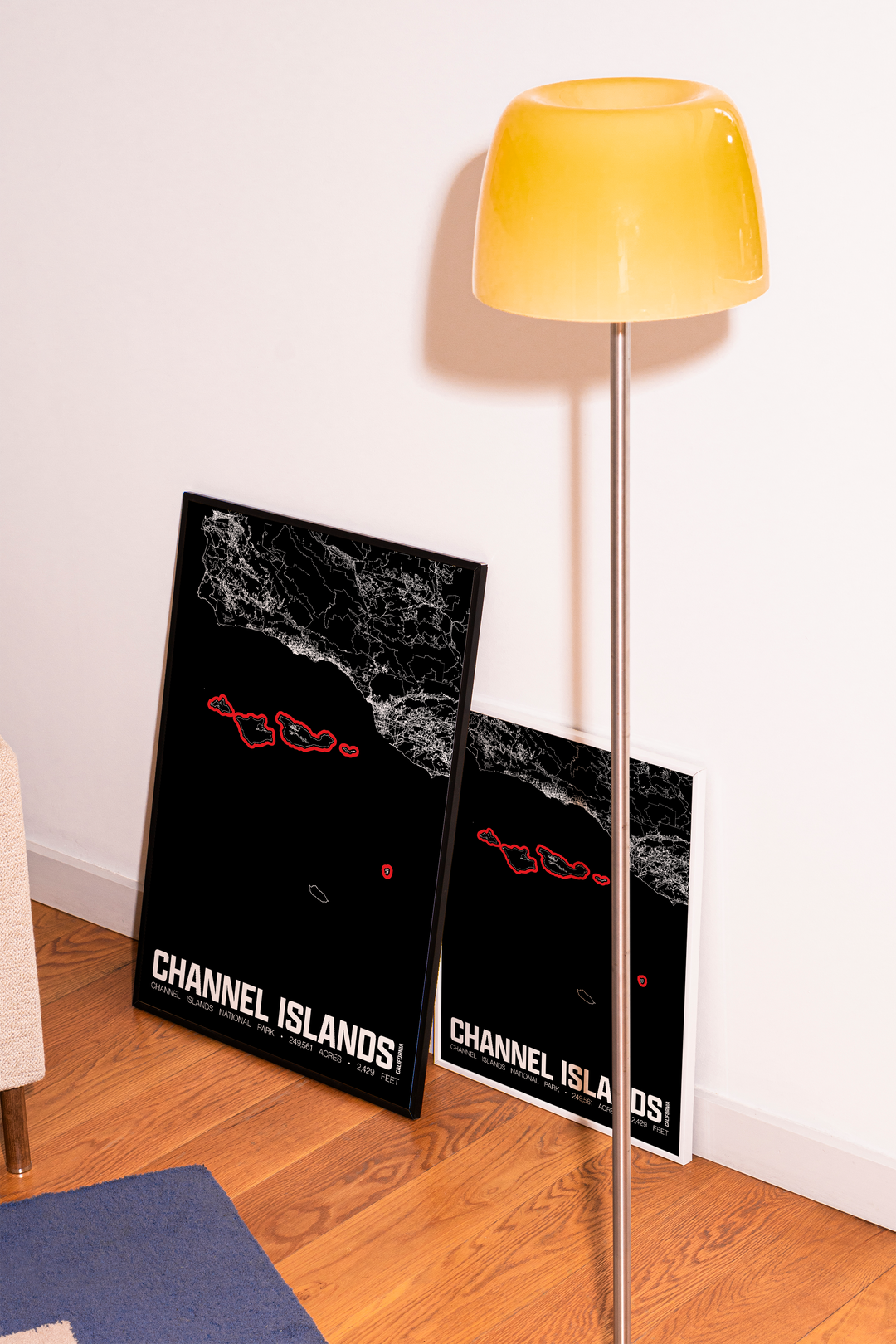 Channel Islands National Park – Perimeter Map Print