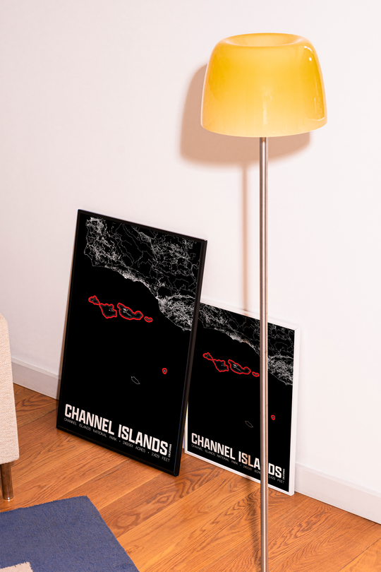 Channel Islands National Park – Perimeter Map Print