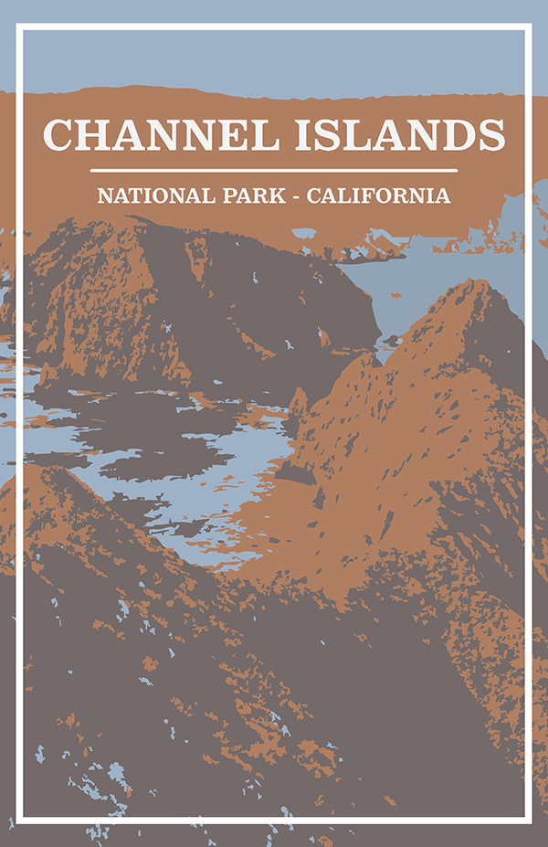 Channel Islands National Park Print | Vintage Style