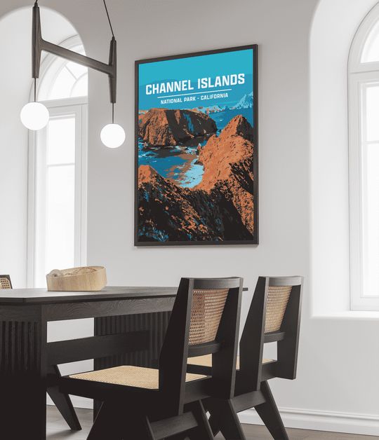 Channel Islands National Park Print | Vintage Style