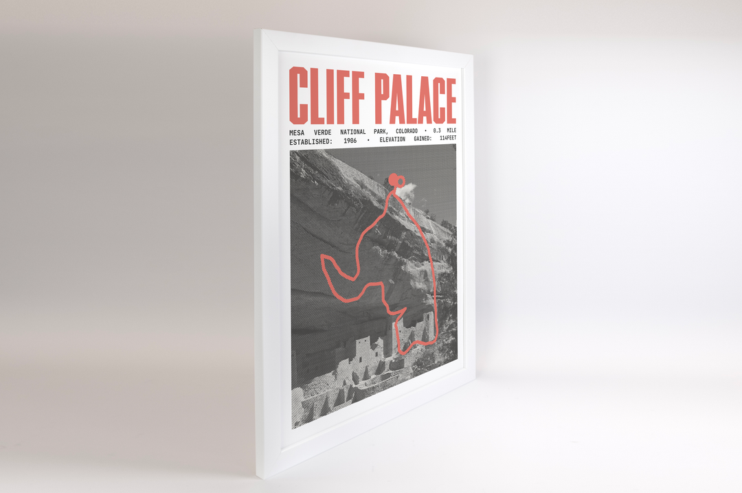 Cliff Palace Loop Trail Poster | Mesa Verde National Park Prints