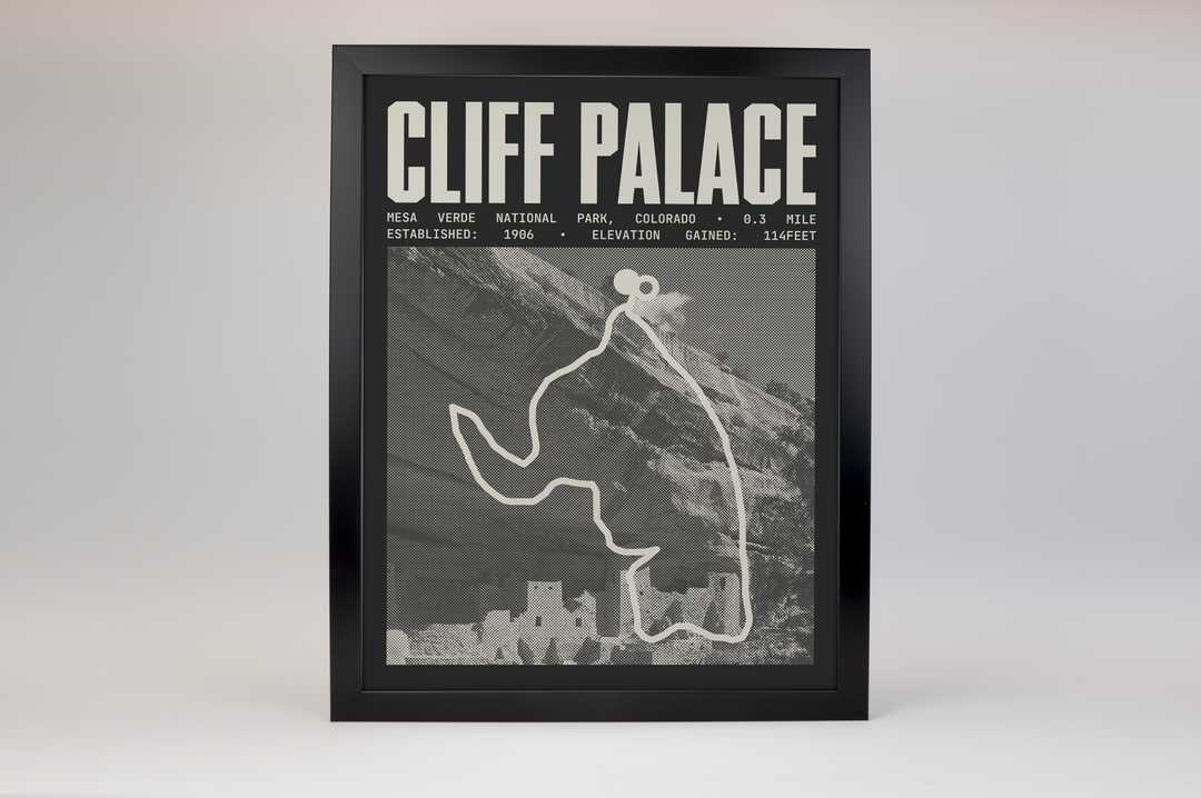 Cliff Palace Loop Trail Poster | Mesa Verde National Park Prints