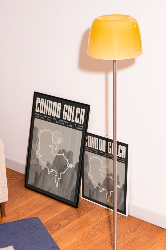 Condor Gulch Trail Poster | Pinnacles National Park Prints