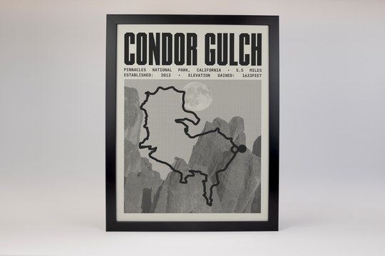 Condor Gulch Trail Poster | Pinnacles National Park Prints