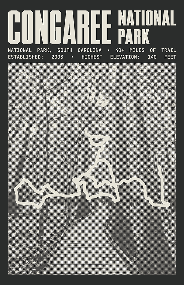 Congaree National Park Poster