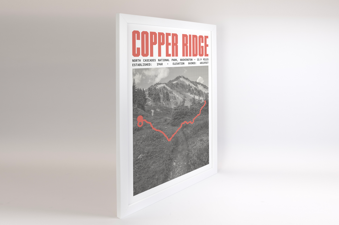 Copper Ridge Trail Poster | North Cascades National Park Prints