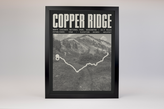 Copper Ridge Trail Poster | North Cascades National Park Prints