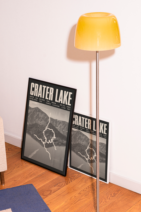 Crater Lake National Park Poster