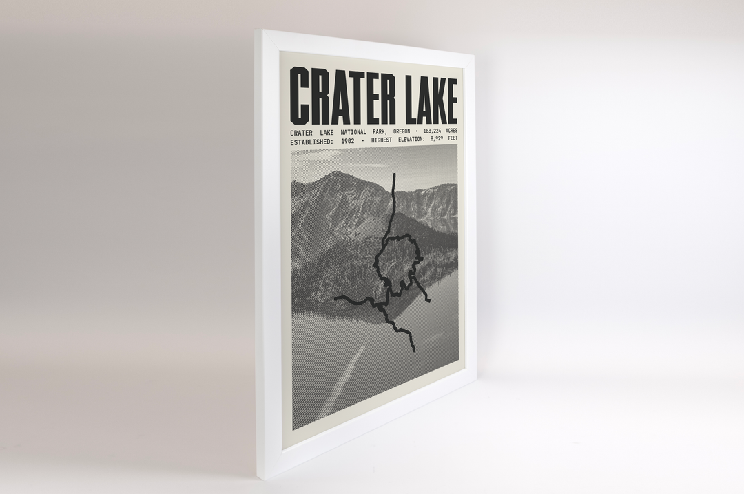 Crater Lake National Park Poster