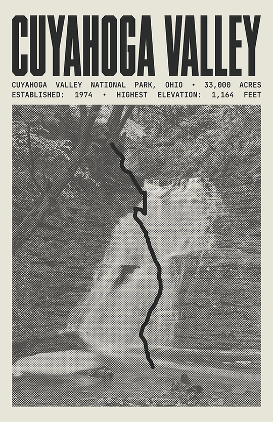 Cuyahoga Valley National Park Poster