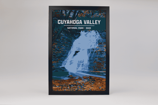 Cuyahoga Valley National Park Print | Vintage Style