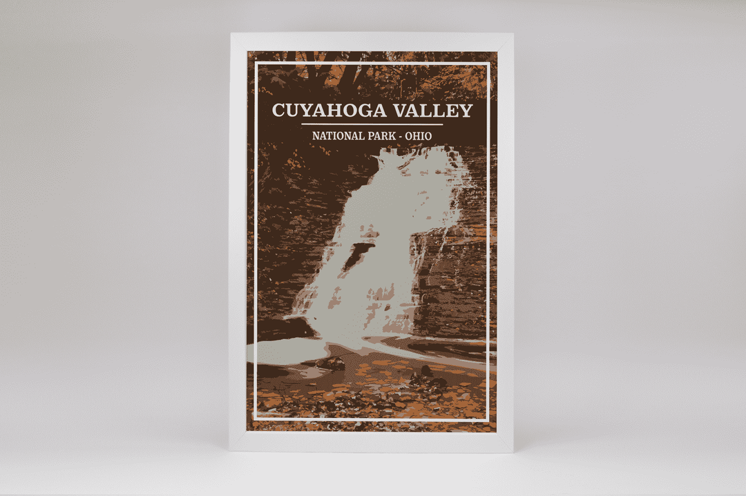 Cuyahoga Valley National Park Print | Vintage Style