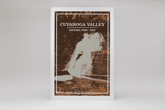 Cuyahoga Valley National Park Print | Vintage Style
