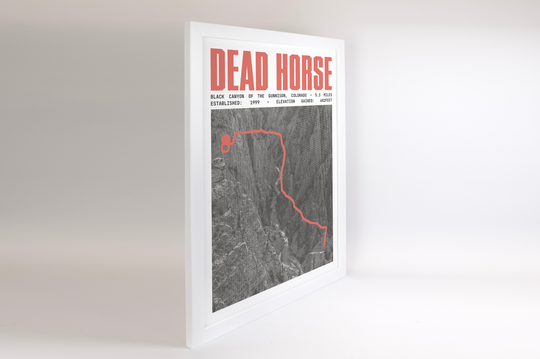 Dead Horse Trail Poster | Black Canyon of the Gunnison National Park Prints