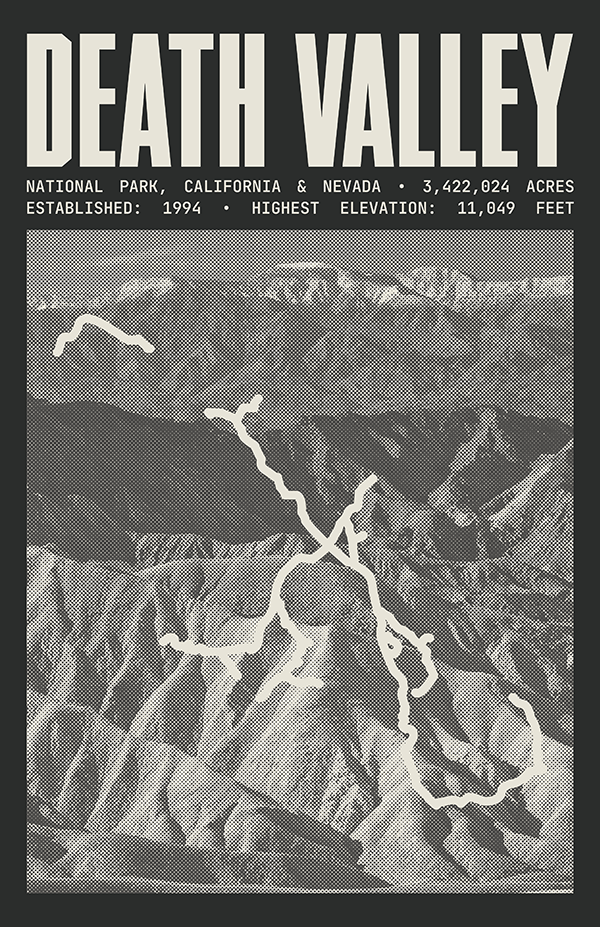 Death Valley National Park Poster