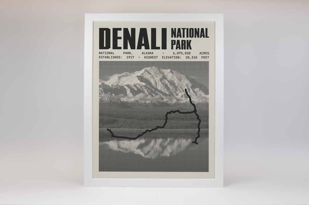 Denali National Park Poster