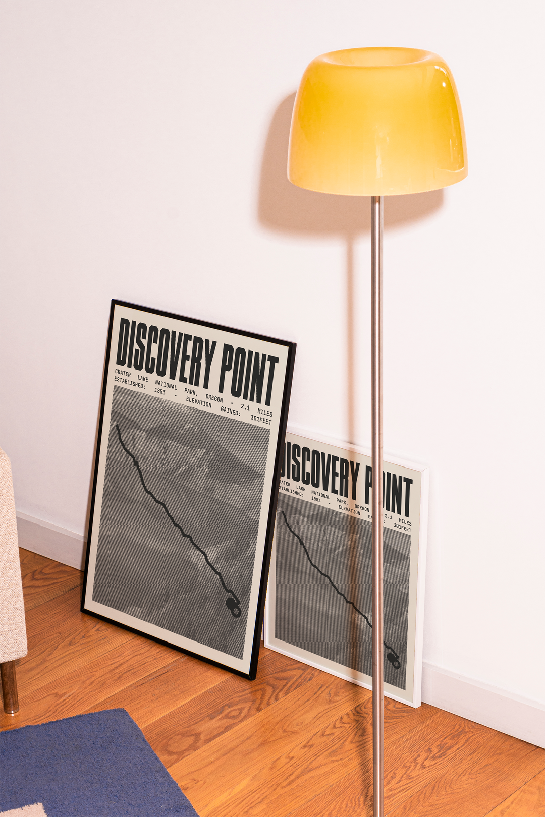 Discovery Point Trail Poster | Crater Lake National Park Prints