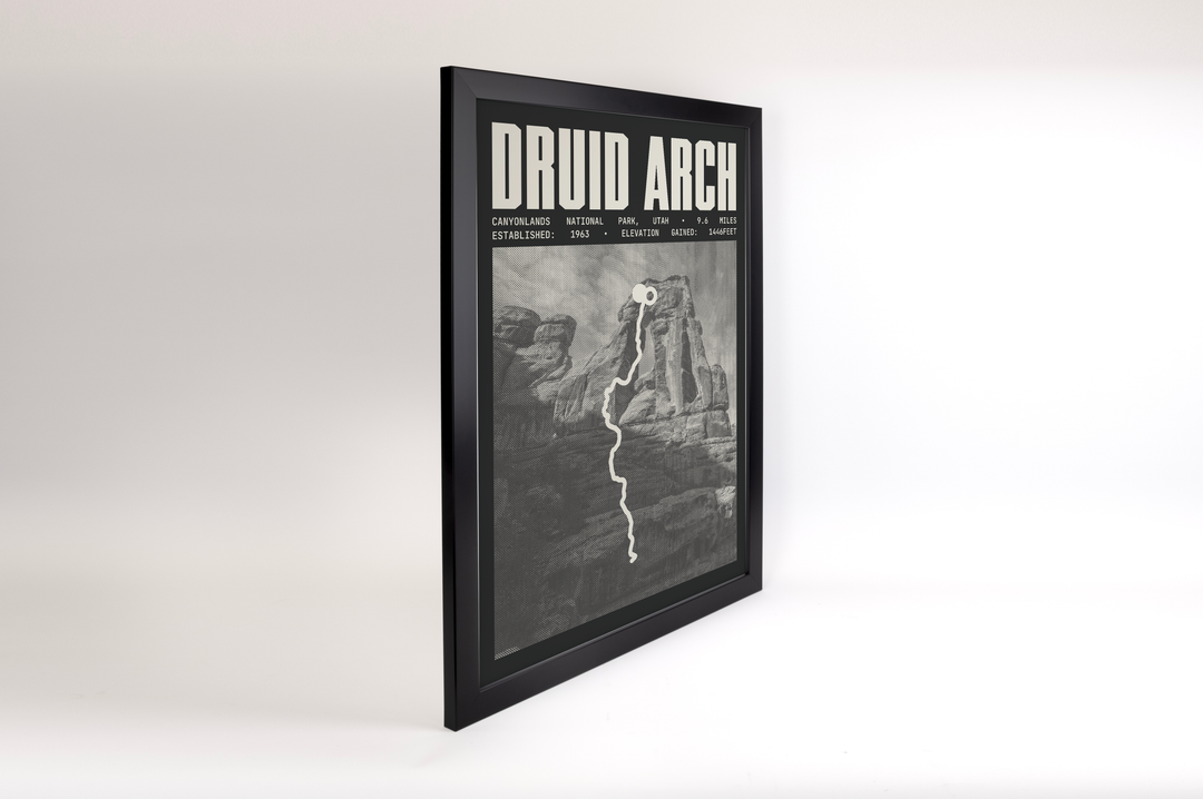 Druid Arch Trail Poster | Canyonlands National Park Prints