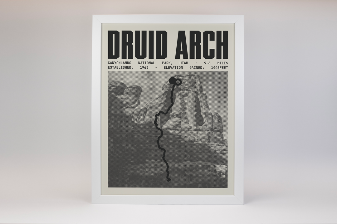 Druid Arch Trail Poster | Canyonlands National Park Prints