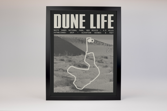 Dune Life Nature Trail Poster | White Sands National Park Prints