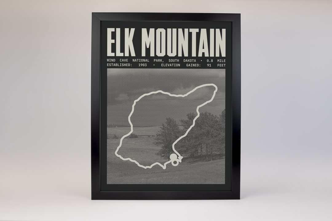 Elk Mountain Campground Loop Poster | Wind Cave National Park Prints