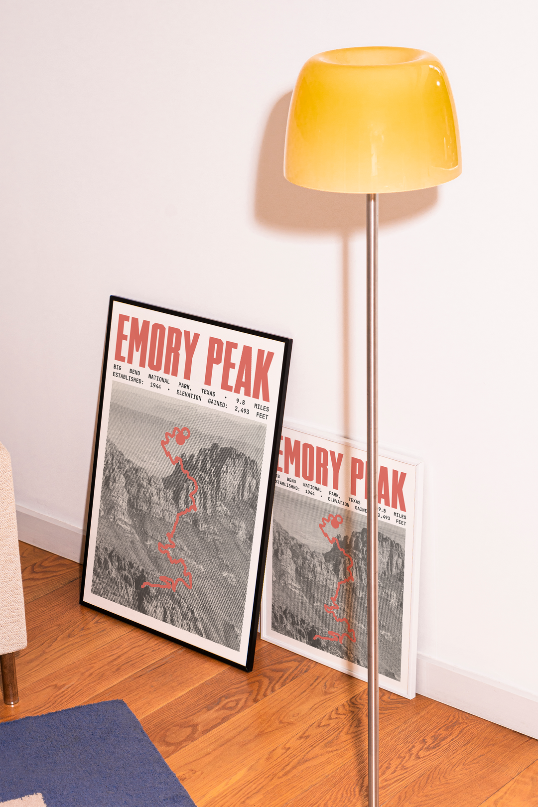 Emory Peak Trail Poster | Big Bend National Park Prints