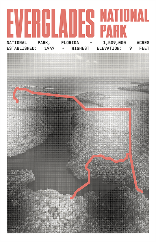 Everglades National Park Poster