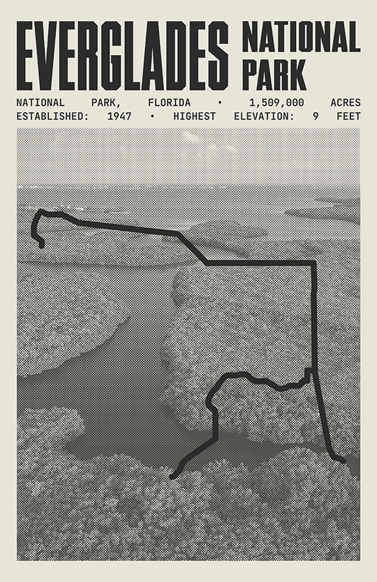 Everglades National Park Poster