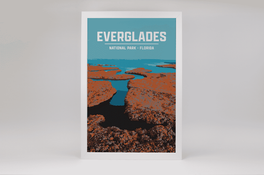 Everglades National Park Print | Vintage Style