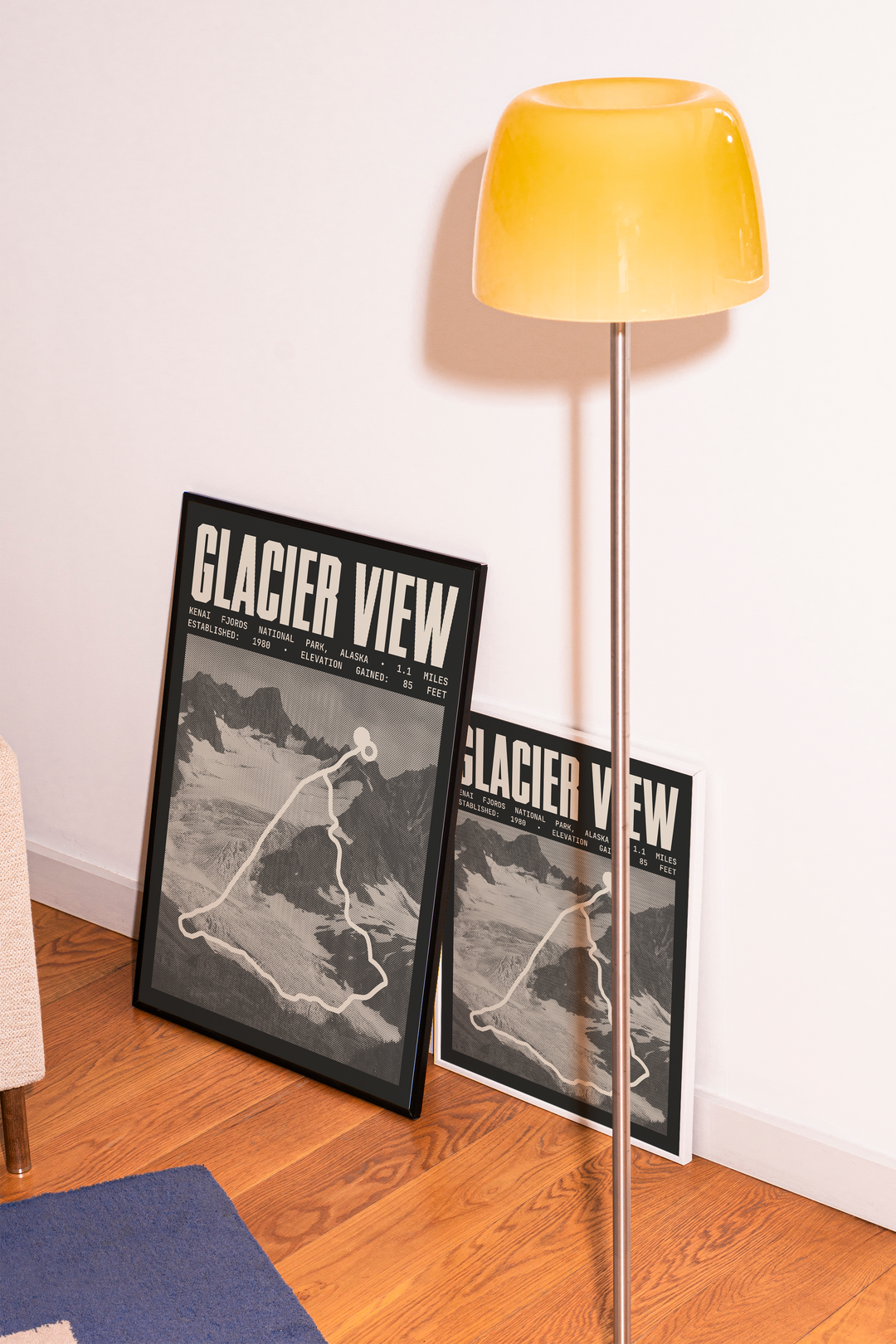 Exit Glacier View Loop Poster | Kenai Fjords National Park Prints