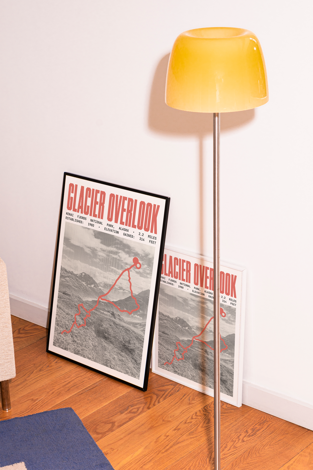 Exit Glacier View and Overlook Loop Poster | Kenai Fjords National Park Prints