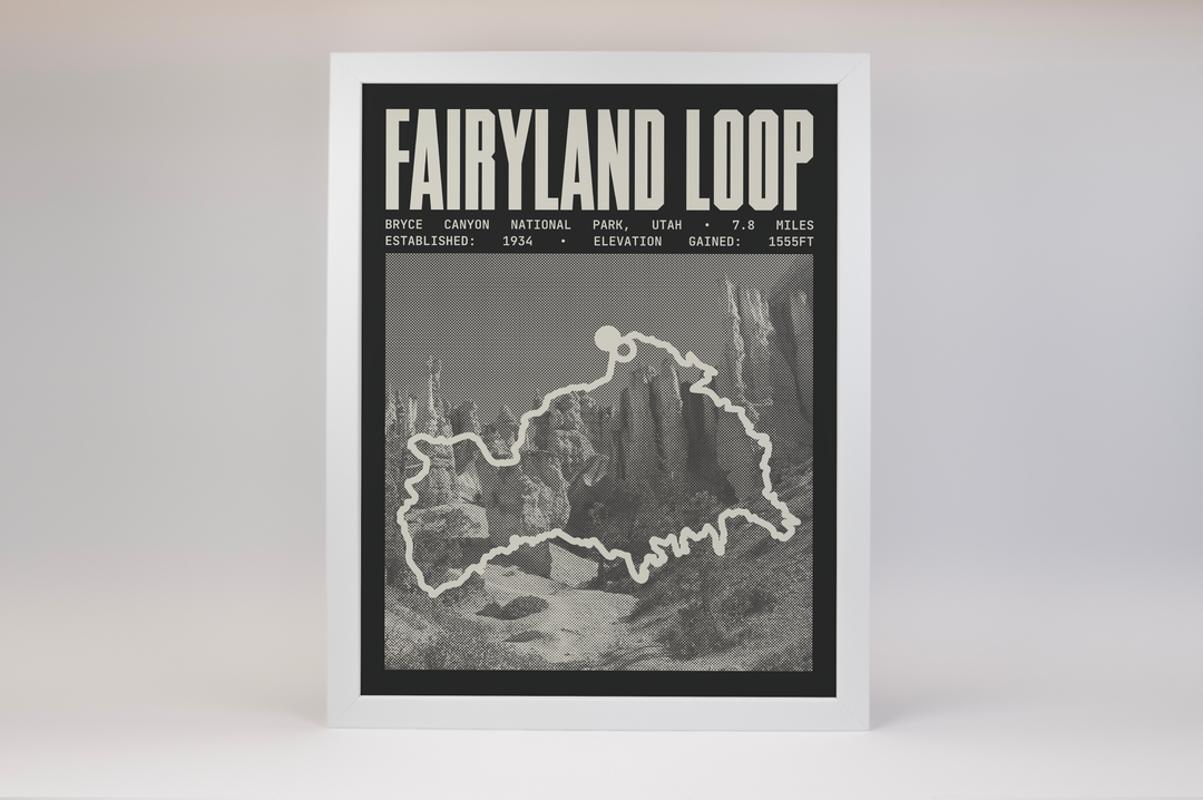 Fairyland Loop Trail Poster | Bryce Canyon National Park Prints