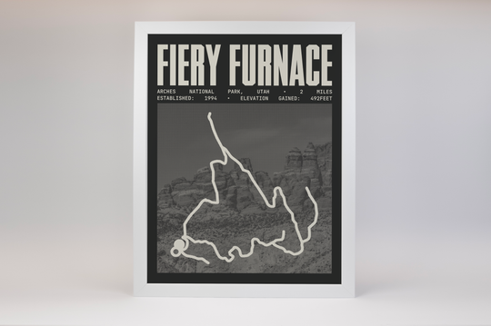 Fiery Furnace Poster | Arches National Park Prints