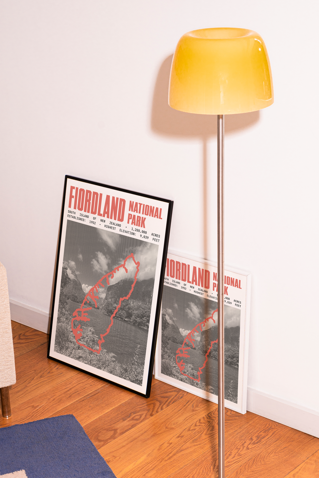 Fiordland National Park Poster