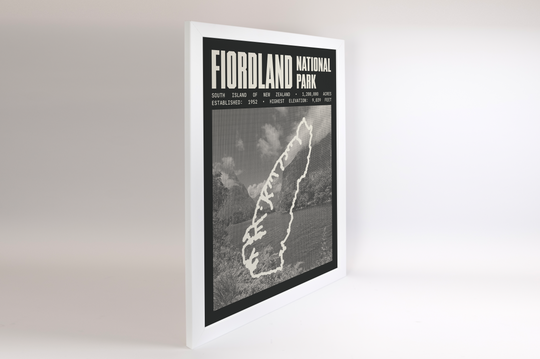 Fiordland National Park Poster