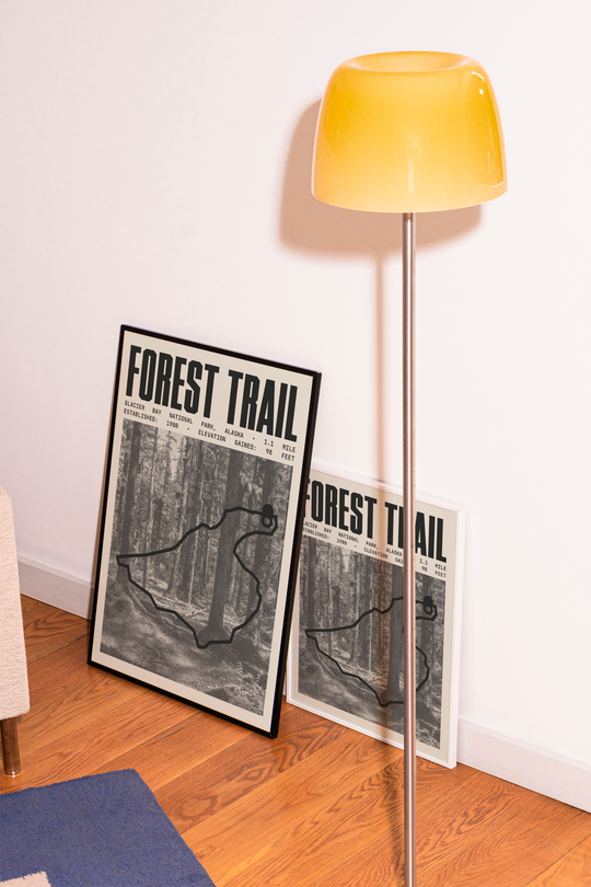 Forest Trail Poster | Glacier Bay National Park Prints