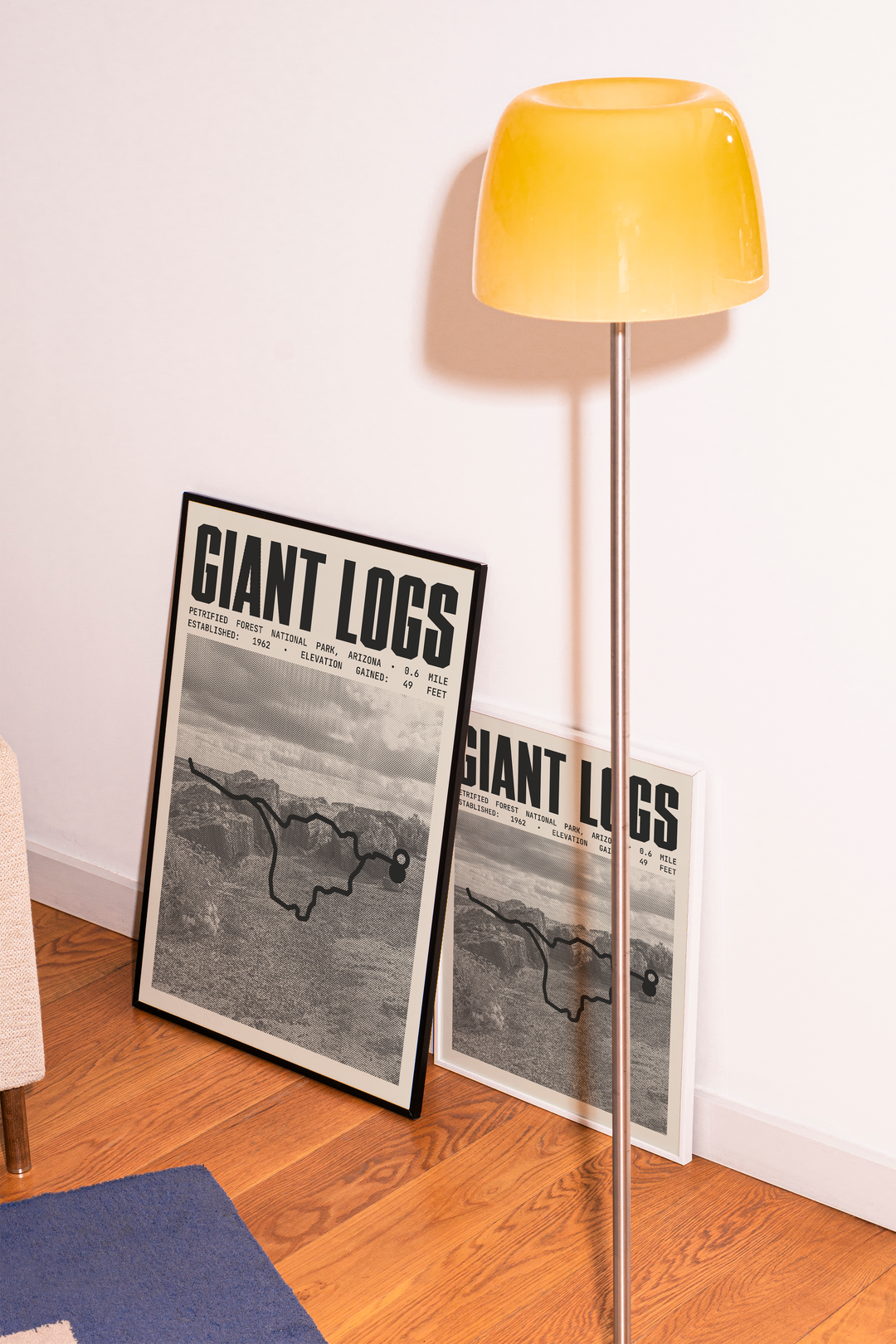 Giant Logs Trail Poster | Petrified Forest National Park Prints
