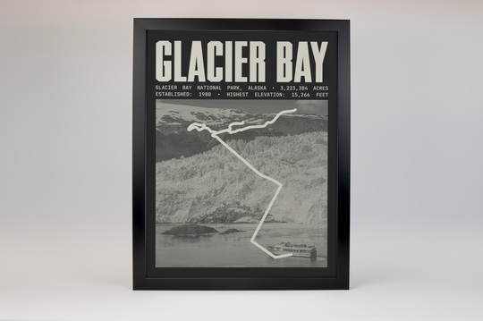 Glacier Bay National Park Poster