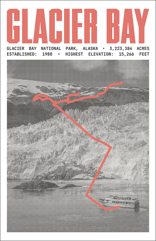 Glacier Bay National Park Poster