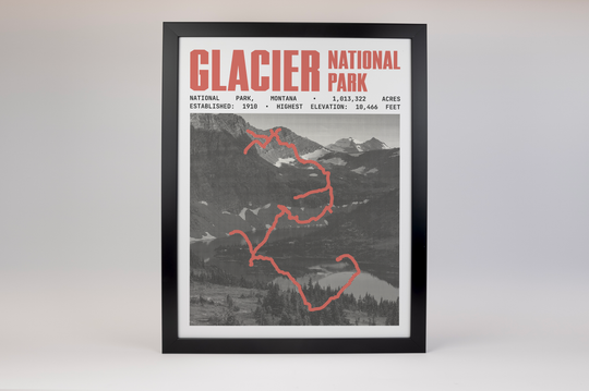 Glacier National Park Poster