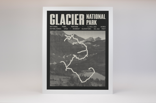 Glacier National Park Poster