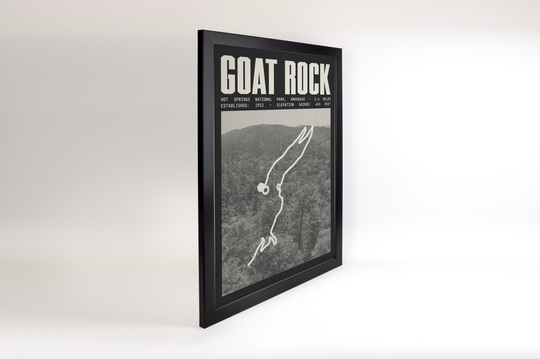 Goat Rock Trail Poster | Hot Springs National Park Prints