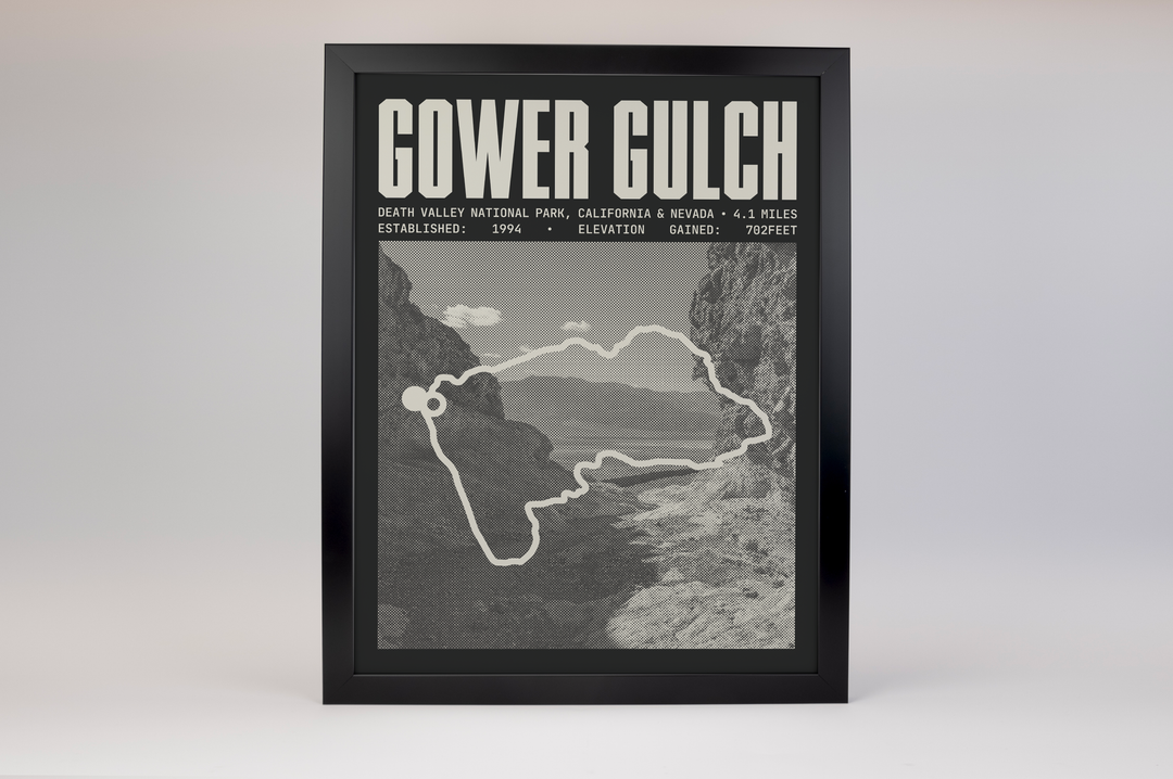 Gower Gulch Loop Trail Poster | Death Valley National Park Prints