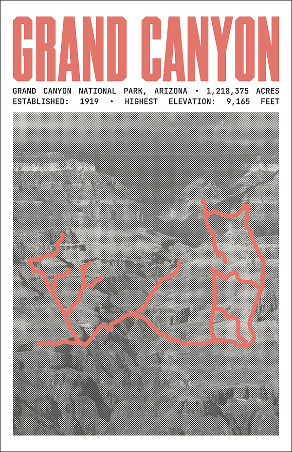 Grand Canyon National Park Poster