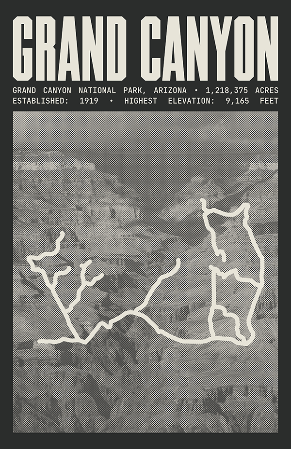 Grand Canyon National Park Poster