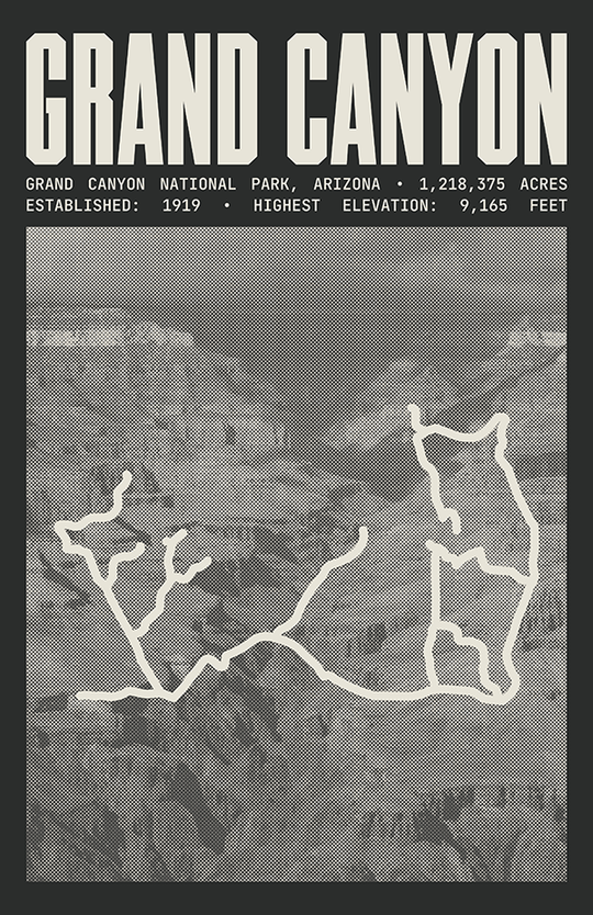 Grand Canyon National Park Poster
