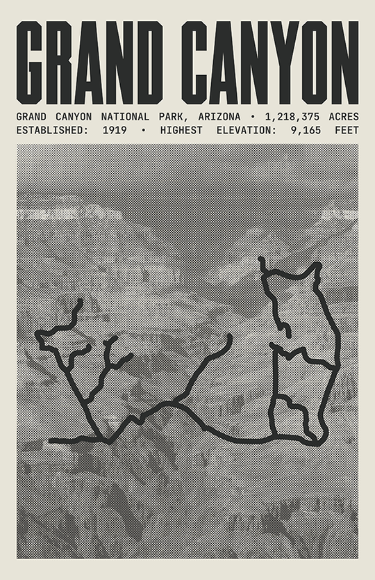 Grand Canyon National Park Poster